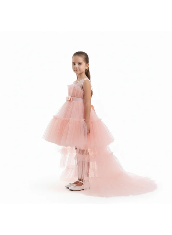 D'Daniela Tiered Tulle Dress